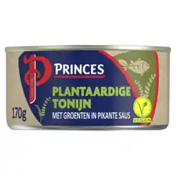Albert Heijn Princes Plantaardige tonijn met groenten in saus aanbieding