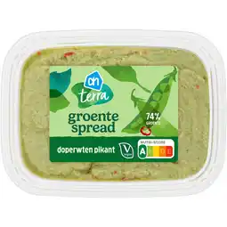 Albert Heijn AH Terra Groentespread doperwten pikant aanbieding