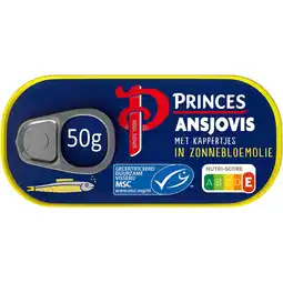 Albert Heijn Princes Ansjovisfilets met kappertjes aanbieding