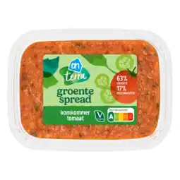 Albert Heijn AH Terra Plantaardig groentespread komkommer aanbieding