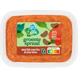 Albert Heijn AH Terra Plantaardig groentespread paprika aanbieding