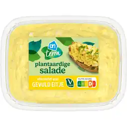 Albert Heijn AH Terra Plantaardige salade gevuld eitje aanbieding