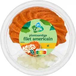 Albert Heijn AH Terra Plantaardige filet americain ui aanbieding