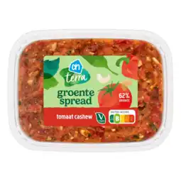 Albert Heijn AH Terra Groentespread tomaat cashew aanbieding