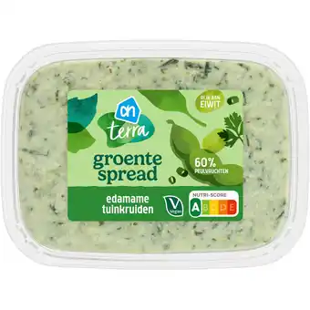 Albert Heijn AH Terra Groentespread edamame tuinkruiden aanbieding