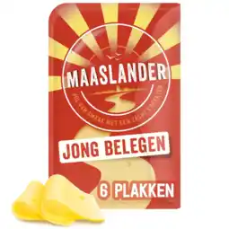 Albert Heijn Maaslander Jong belegen 50+ plakken aanbieding
