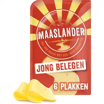Albert Heijn Maaslander Jong belegen 50+ plakken aanbieding