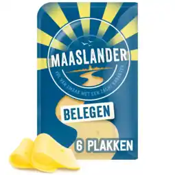 Albert Heijn Maaslander Belegen 50+ plakken aanbieding