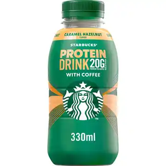 Albert Heijn Starbucks Protein drink caramel hazelnut aanbieding