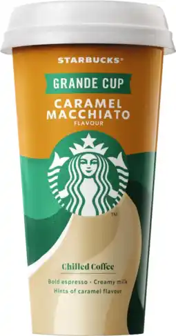 Albert Heijn Starbucks Caramel macchiato grande cup aanbieding