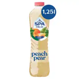 Albert Heijn Spa Fruit peach pear aanbieding