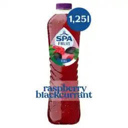 Albert Heijn Spa Fruit raspberry blackcurrant aanbieding