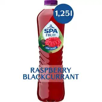 Albert Heijn Spa Fruit raspberry blackcurrant aanbieding