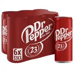 Albert Heijn Dr Pepper Regular 6-pack aanbieding