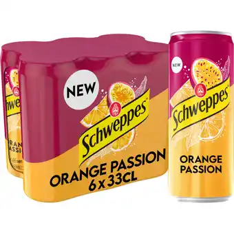 Albert Heijn Schweppes Orange passion 6-pack aanbieding