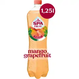 Albert Heijn Spa Fruit mango grapefruit bruisend aanbieding