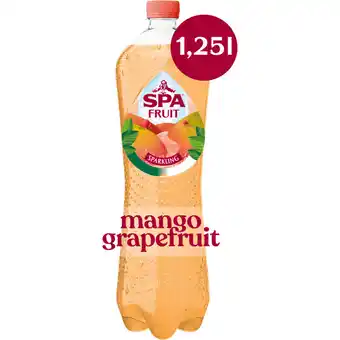 Albert Heijn Spa Fruit mango grapefruit bruisend aanbieding