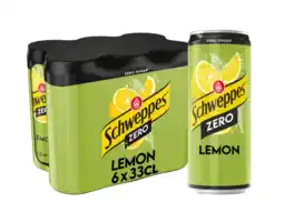 Albert Heijn Schweppes Lemon zero 6-pack aanbieding