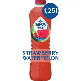 Albert Heijn Spa Fruit strawberry watermelon aanbieding