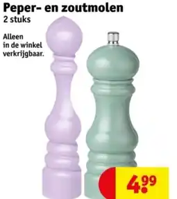Kruidvat Peper- en zoutmolen aanbieding