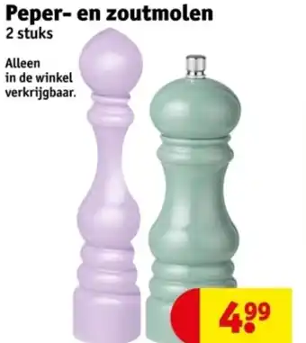 Kruidvat Peper- en zoutmolen aanbieding