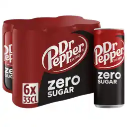 Albert Heijn Dr Pepper Zero 6-pack aanbieding