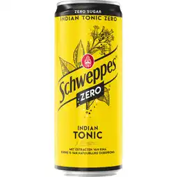 Albert Heijn Schweppes Indian tonic zero aanbieding