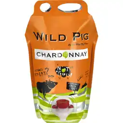Albert Heijn Wild Pig Chardonnay wijntap aanbieding