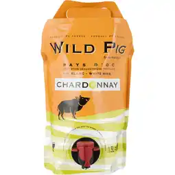 Albert Heijn Wild Pig Chardonnay wijntap aanbieding