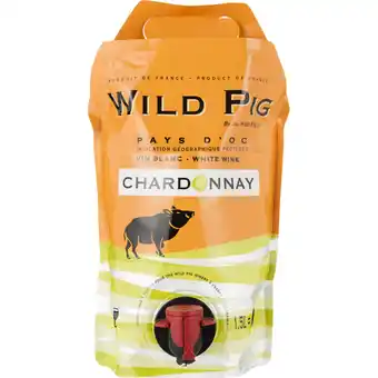 Albert Heijn Wild Pig Chardonnay wijntap aanbieding