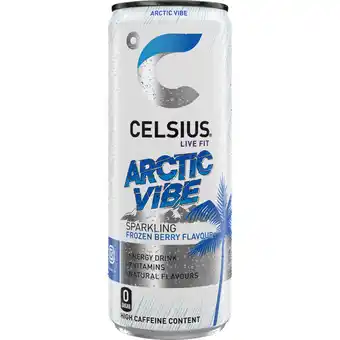 Albert Heijn Celsius Sparkling arctic vibe aanbieding