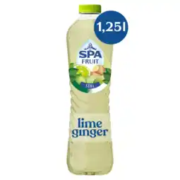 Albert Heijn Spa Fruit lime ginger aanbieding