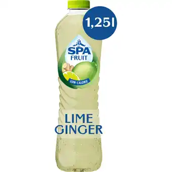 Albert Heijn Spa Fruit lime ginger aanbieding