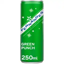 Albert Heijn Fernandes Green punch blik aanbieding