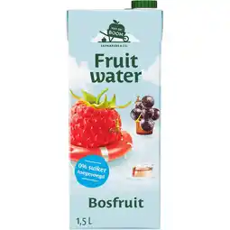 Albert Heijn Van de Boom Fruit water bosfruit aanbieding