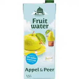 Albert Heijn Van de Boom Fruit water appel & peer aanbieding
