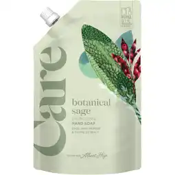 Albert Heijn Care Botanical sage hand soap refill aanbieding