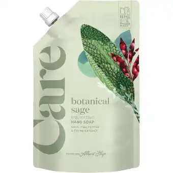Albert Heijn Care Botanical sage hand soap refill aanbieding
