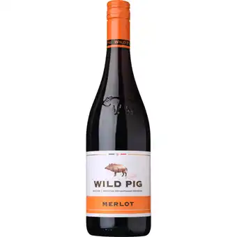 Albert Heijn Wild Pig Merlot aanbieding