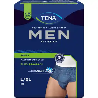 Albert Heijn Tena Men active fit pants L/XL aanbieding