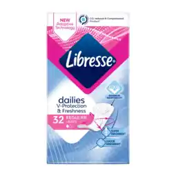Albert Heijn Libresse Dailies fresh regular inlegkruisjes aanbieding