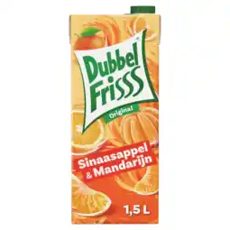 Albert Heijn DubbelFrisss Sinaasappel & mandarijn aanbieding