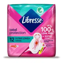 Albert Heijn Libresse Ultra long+ wings maandverband aanbieding