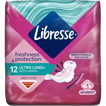 Albert Heijn Libresse Ultra long+ wings maandverband aanbieding