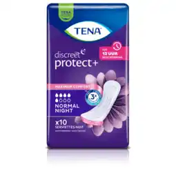 Albert Heijn Tena Discreet protect+ normal night aanbieding