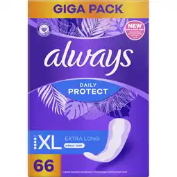 Albert Heijn Always Dailies long plus inlegkruisjes gigapack aanbieding