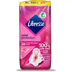 Albert Heijn Libresse Ultra+ wings maandverband big pack aanbieding
