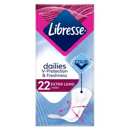 Albert Heijn Libresse Dailies fresh extra long inlegkruisjes aanbieding