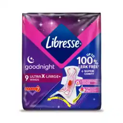 Albert Heijn Libresse Goodnight ultra x-large maandverband aanbieding