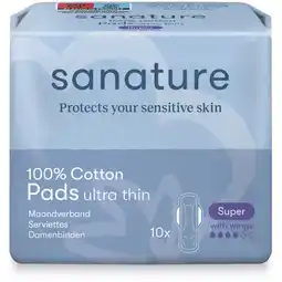 Albert Heijn Sanature Katoenen maandverband super aanbieding